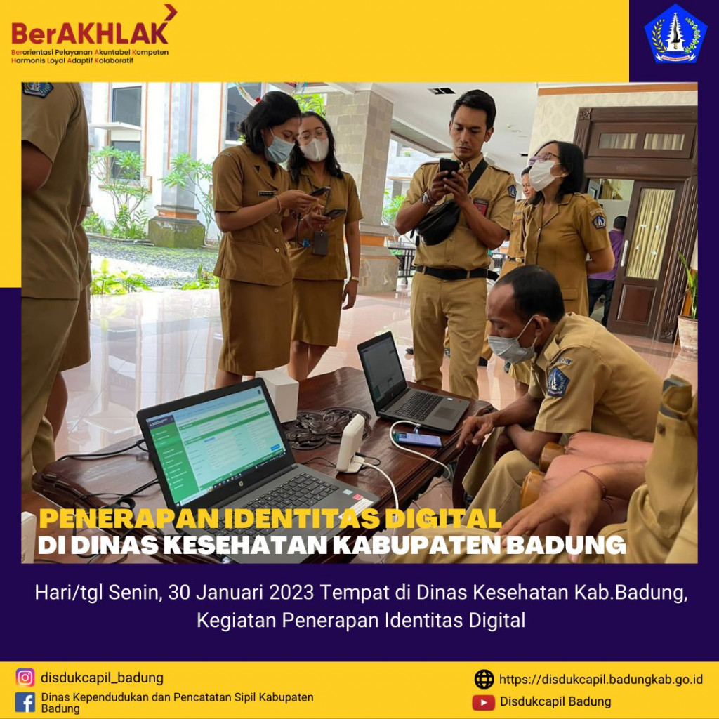 PENERAPAN IDENTITAS DIGITAL DI DINAS KESEHATAN KABUPATEN BADUNG
